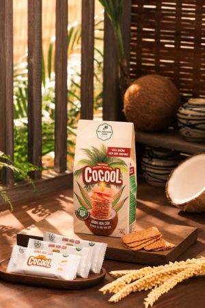 Bánh hoa dừa COCOOL 60gram